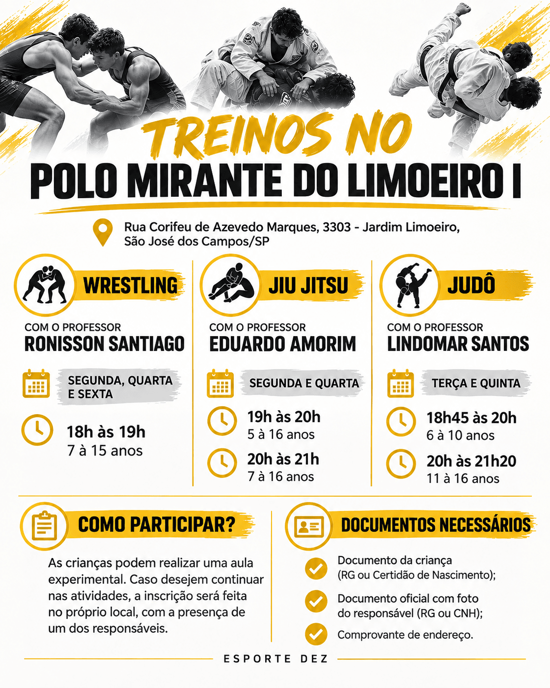 TREINOS NO POLO MIRANTE DO LIMOEIRO I