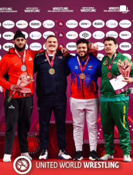 Medalha de Bronze no Pan-Americano de Wrestling 2026