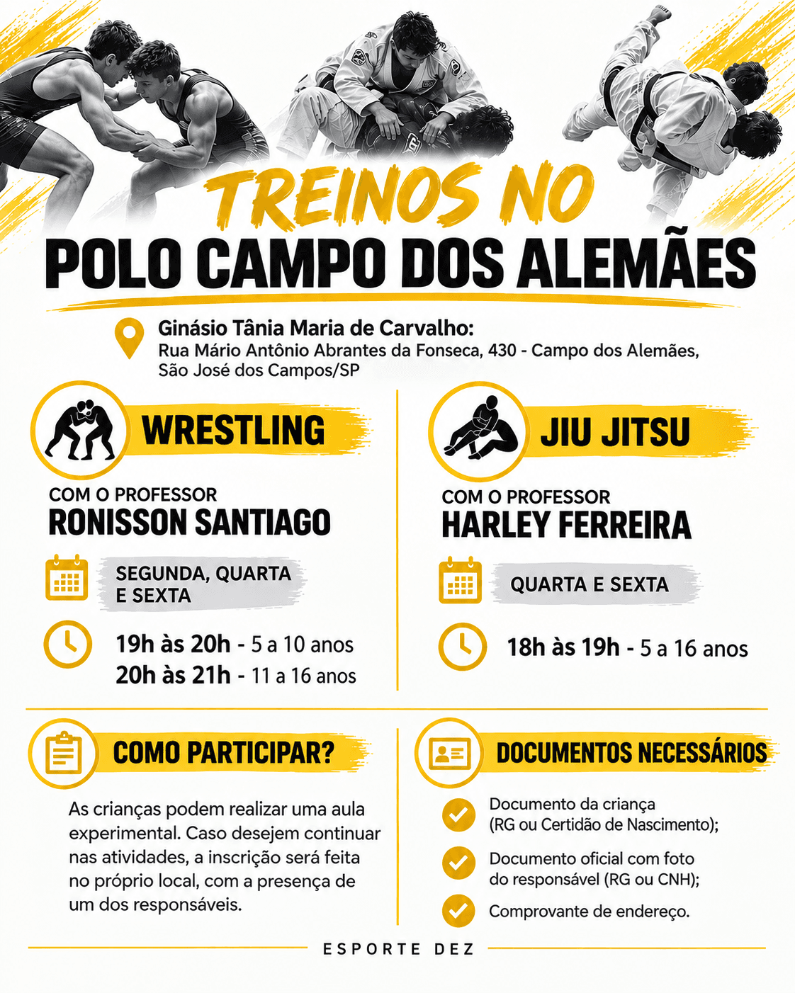 TREINOS NO POLO CAMPO DOS ALEMÃES